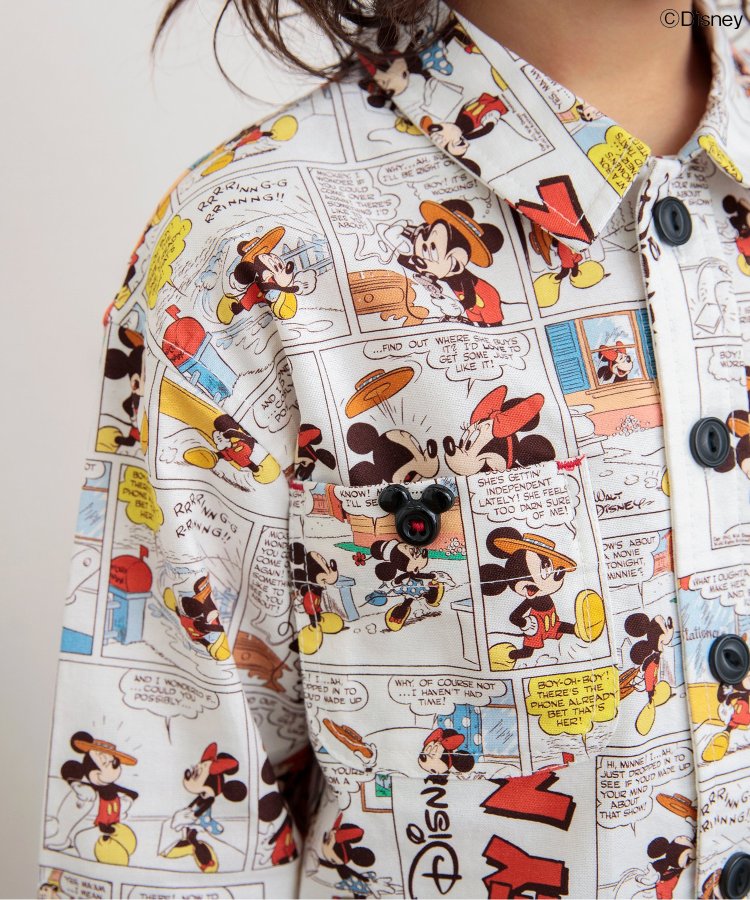 90-130size [即納]   ディズニーキャラクターシャツ   (BREEZE)