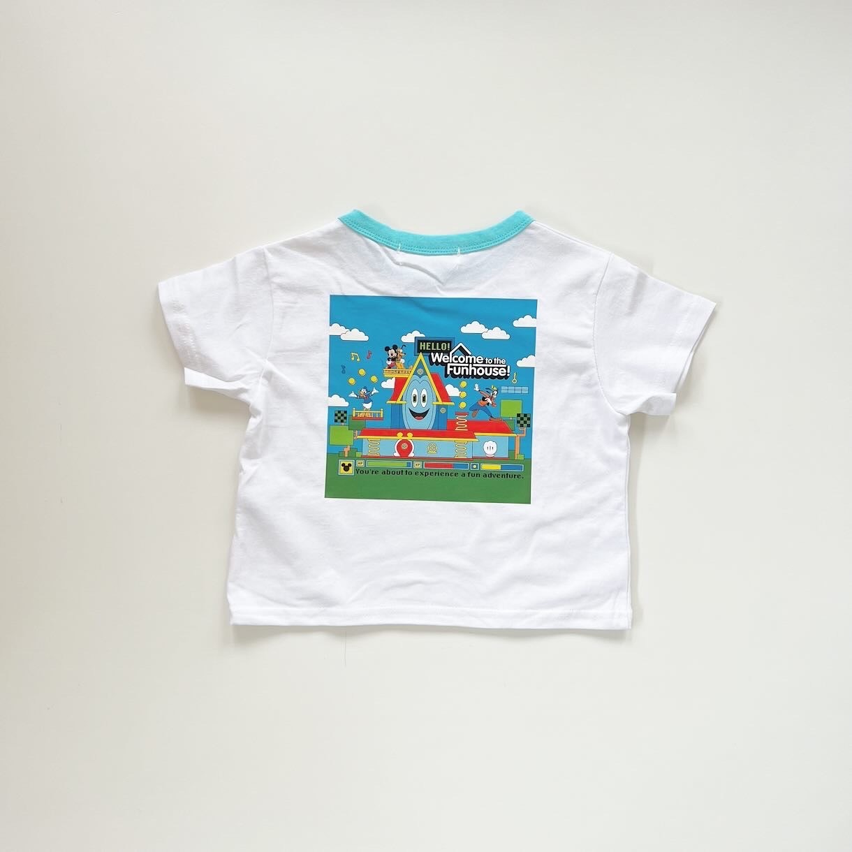 90-130.大人size[即納]    FUN HOUSE 半袖Tシャツ  (mes favoris original )
