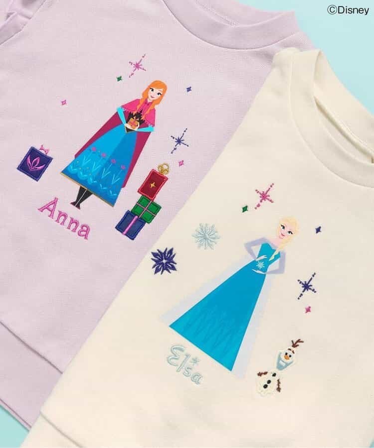 80-140size[即納]　【ディズニーキャラクター/FROZEN】モチーフトレーナー　( SERAPH )