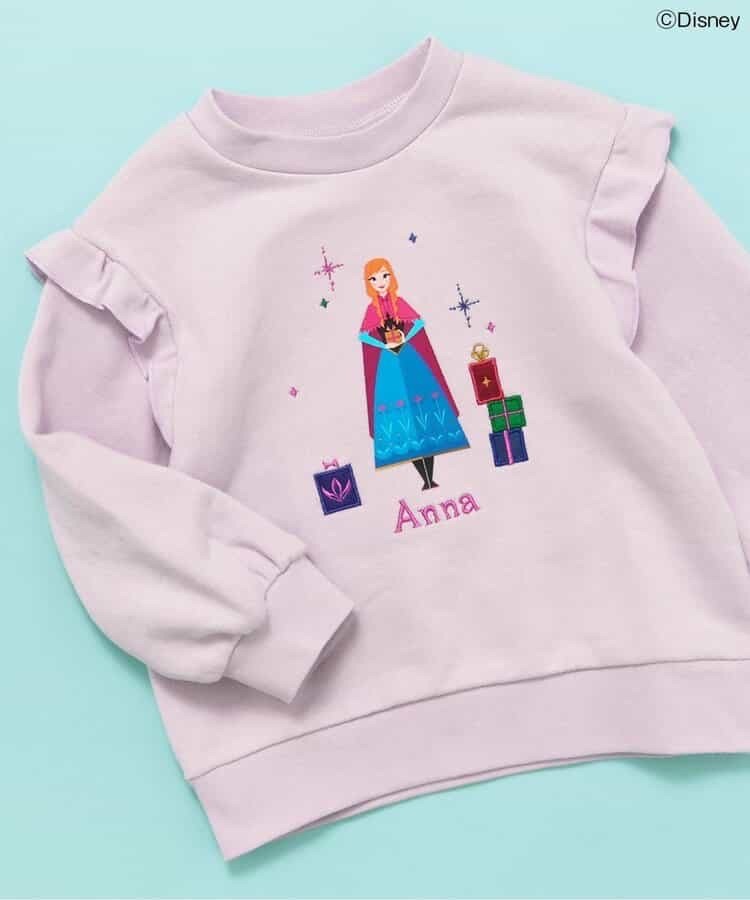 80-140size[即納]　【ディズニーキャラクター/FROZEN】モチーフトレーナー　( SERAPH )