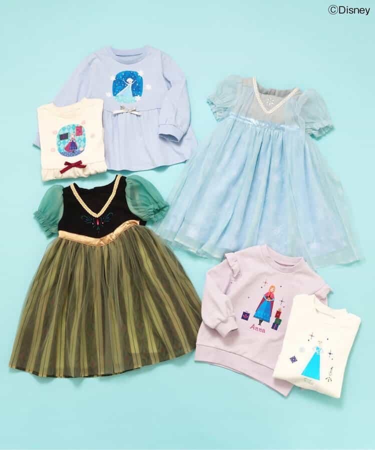 80-140size[即納]　【ディズニーキャラクター/FROZEN】モチーフトレーナー　( SERAPH )