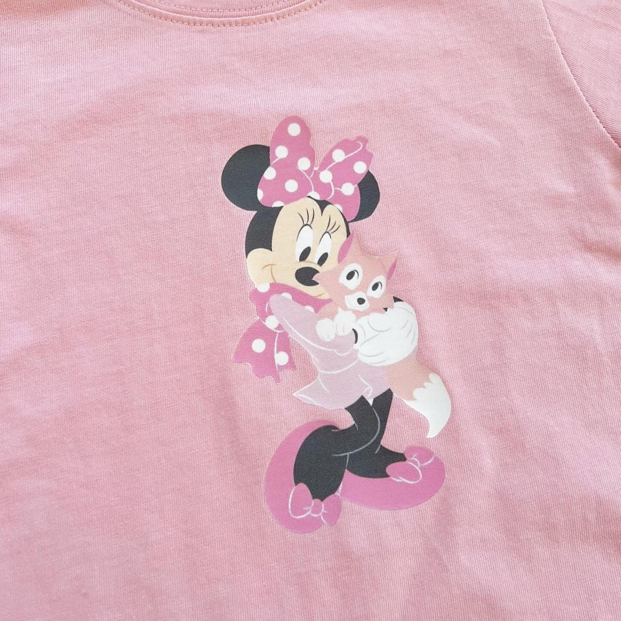 ミニーマウス　ピンクイヤーマフ ディズニー ミニーマウス イヤーマフ ピンク ヒョウ柄