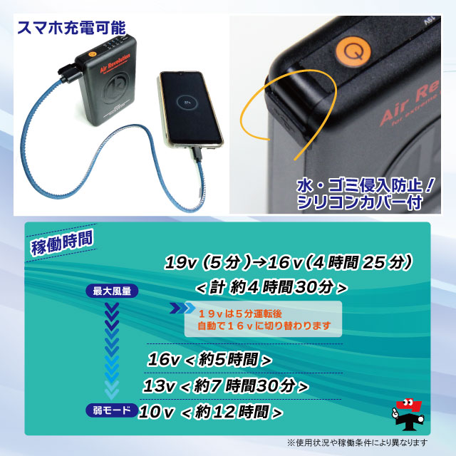 ̵ۥեդAR325PV ٥1å 19V ͥӡ/С/ե M L LL 3L 4L 5L 6L ̵ Air Revolution Ĵ  եդ٥ Խк ɥǥ