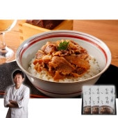 【なすび亭　吉岡英尋 監修】こっくり旨みの柔らか牛丼6食セット