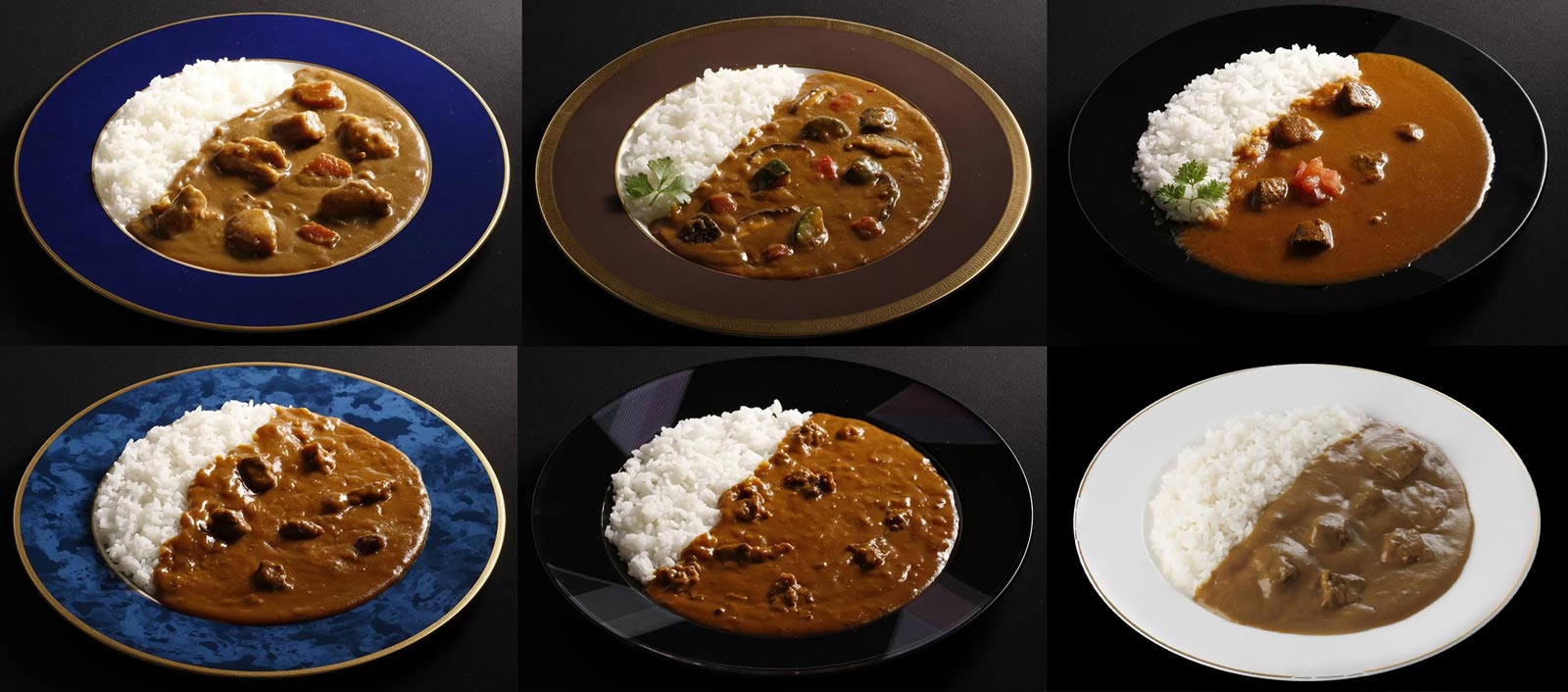 【有名シェフ監修】銘店レストランカレー6種セット