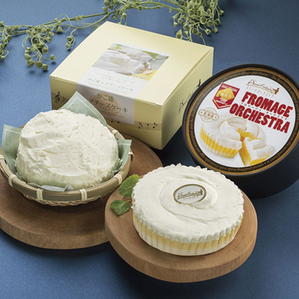 [わらく堂]厳選チーズケーキセット