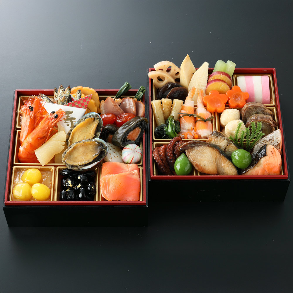 鮎家監修　おせち二段重