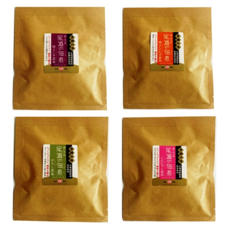 【全国一律送料550円】尾道の佃煮4種セット×2(計8個入り)各60g