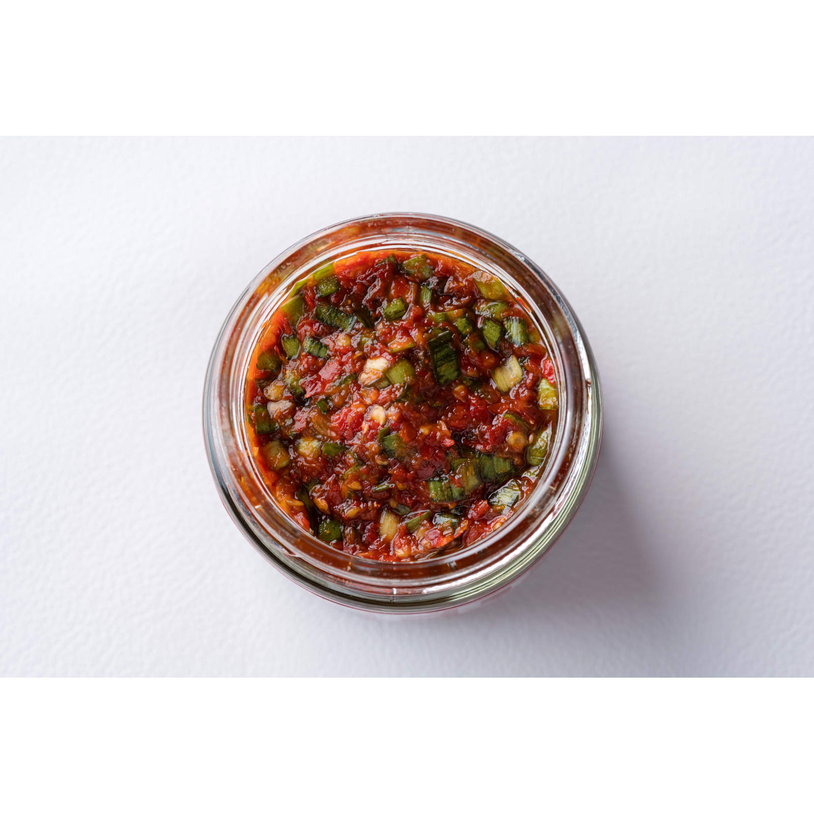 唯一無二！ニラ唐辛子　青・赤セット（化粧箱入り）