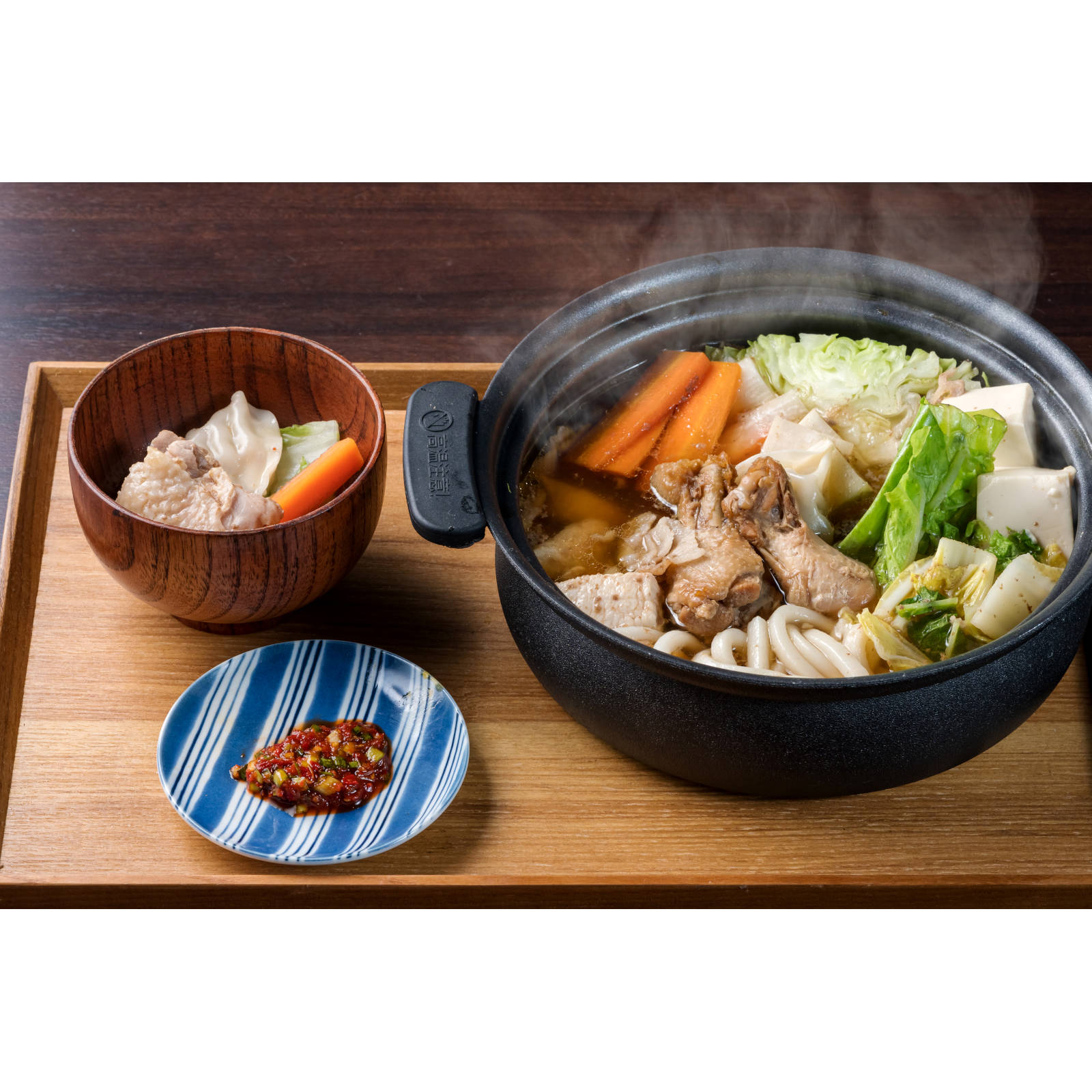 唯一無二！ニラ唐辛子　青・赤セット（化粧箱入り）