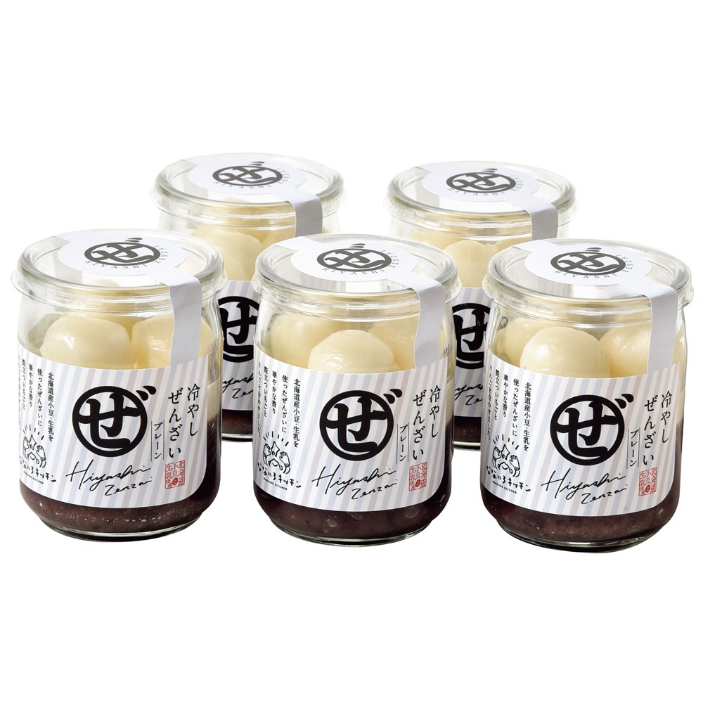 [末廣軒]北海道冷やしぜんざい5本セット