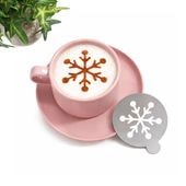 ラテアートステンシル 雪の結晶(LAS004)