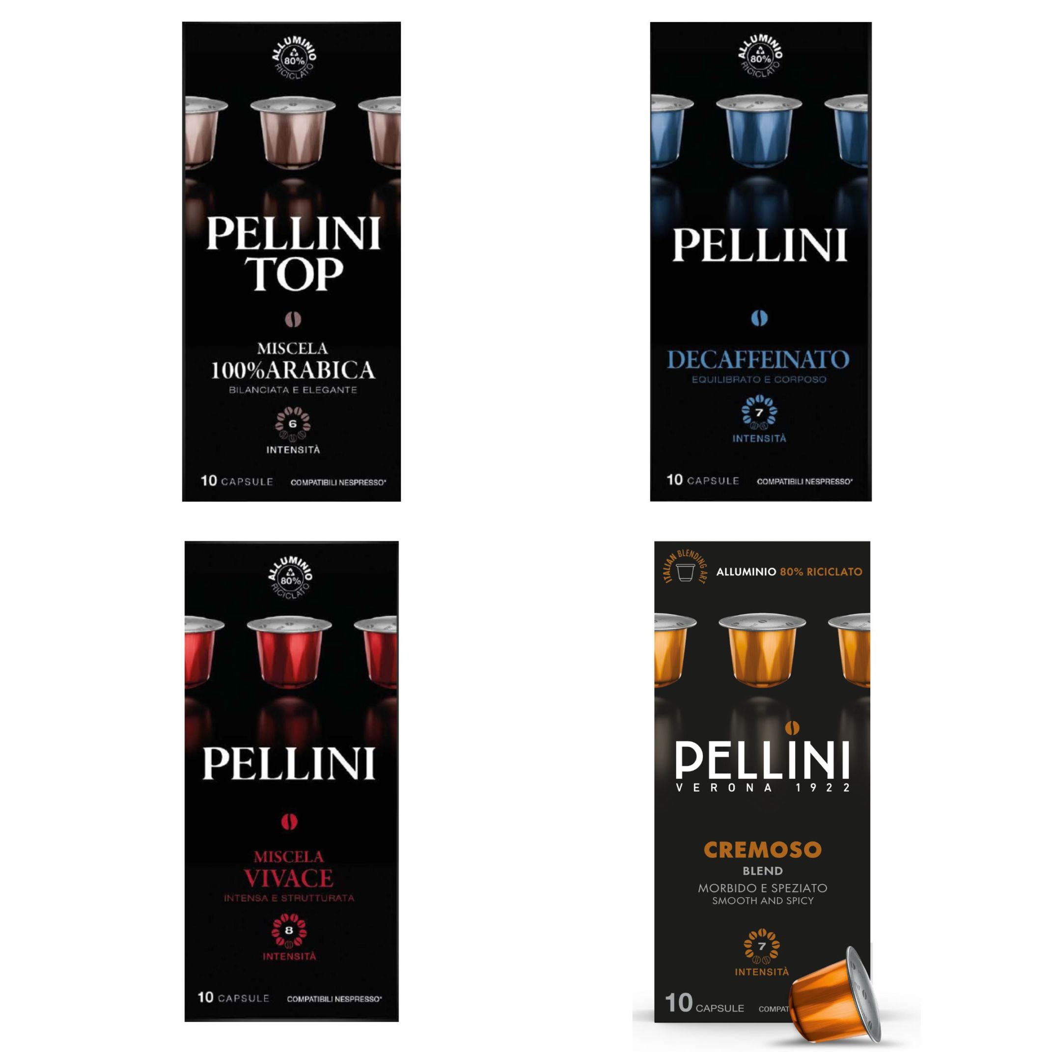 Pellini(ペリーニ)<br>エスプレッソ アルミカプセル