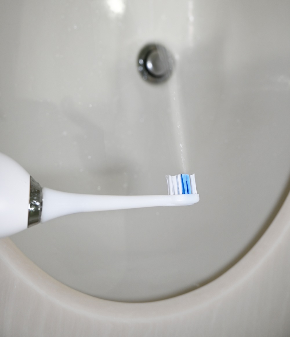 EXELUX<br>パーフェクトダブルケア<br>2in1ブラシ＆フロス　コンパクト