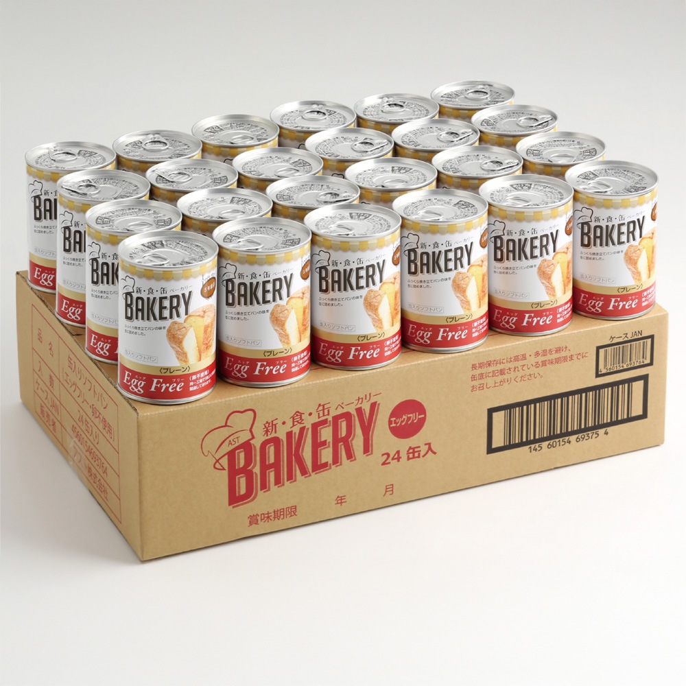 5年保存　新・食・缶 BAKERY (缶入りソフトパン)