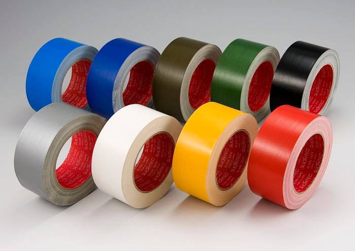 布テープ 50mm 25m 30巻 布テープ カラー 古藤工業 No.8015 50mm×25m 厚さ0.2mm 30巻入×5ケース［HK］ たのめーるスリオンテック カラー布テープ 50mm×25m 厚み約0.24mm 白