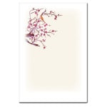 年賀絵葉書 【梅とうぐいす】 №26