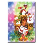 クリスマスの絵葉書 【楽しいクリスマス】 №10