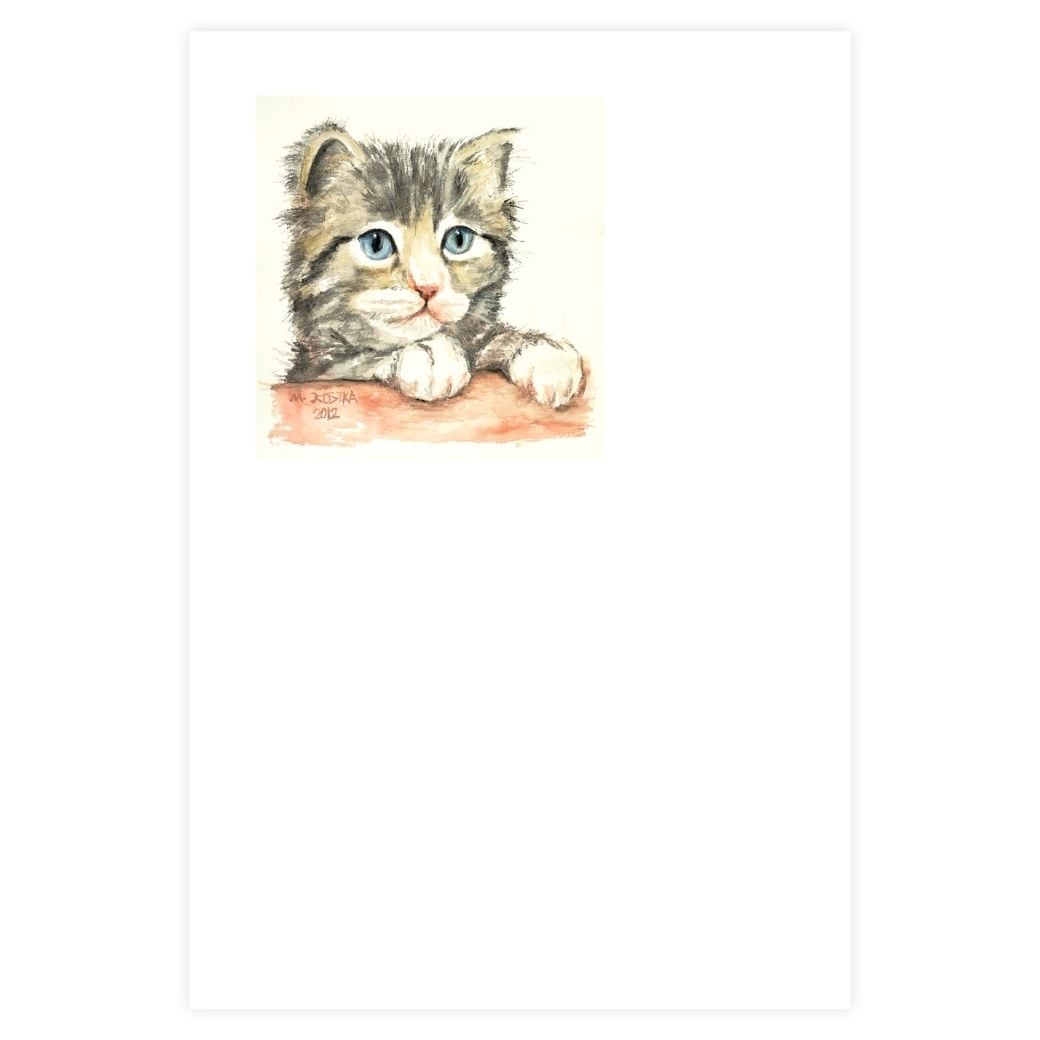 【猫好きのためのアート絵葉書】 絵葉書コレクション 「猫のいる日々」 6枚セット №142