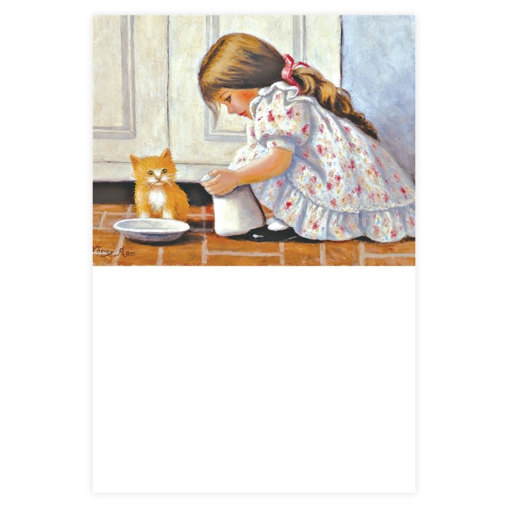 【猫好きのためのアート絵葉書】 絵葉書コレクション 「猫のいる日々」 6枚セット №142