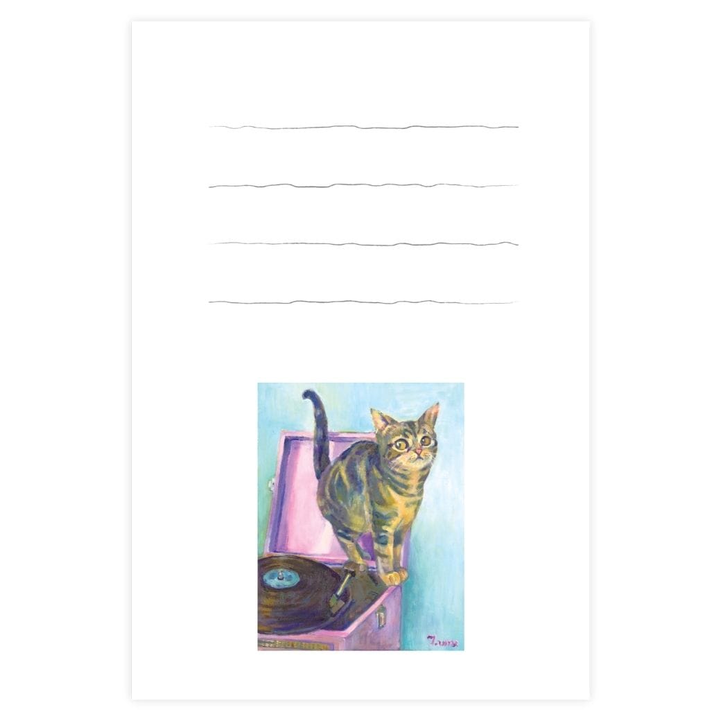 【猫好きのためのアート絵葉書】 絵葉書コレクション 「猫のいる日々」 6枚セット №142