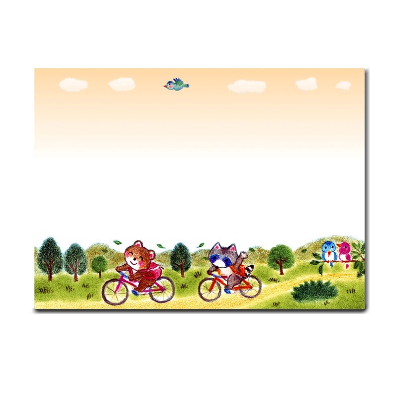 メモスティッカー 【メルヘンで可愛らしい世界】 №773 【人気№1】