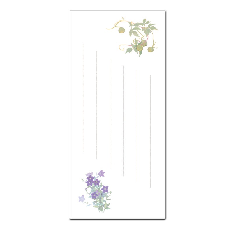 いっぴつせん 【和の花 縦型】 №514