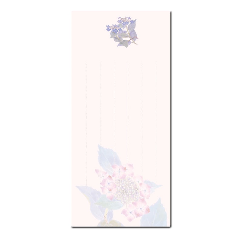 いっぴつせん 【和の花 縦型】 №514