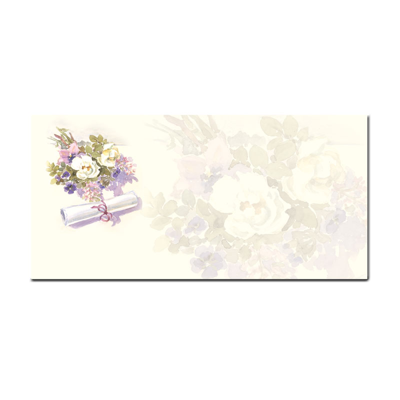 いっぴつせん 【上品な洋花】 №152