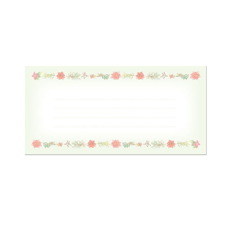 いっぴつせん 【洋花 横型】 №530