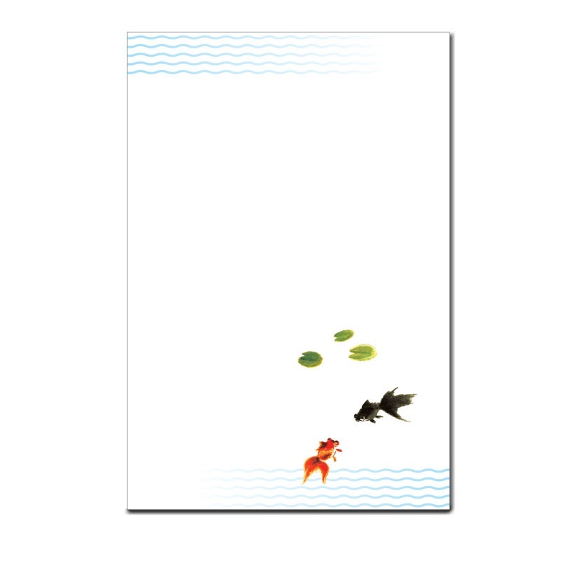 絵葉書 【金魚】 №87