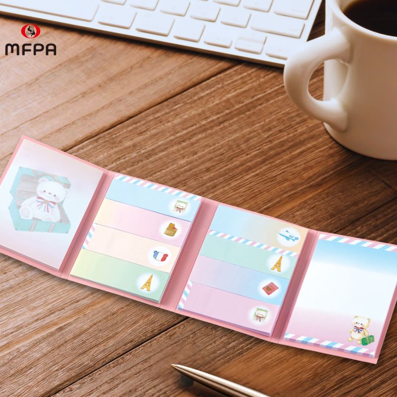 パタパタスティッカー 【クマの世界旅行】 №582