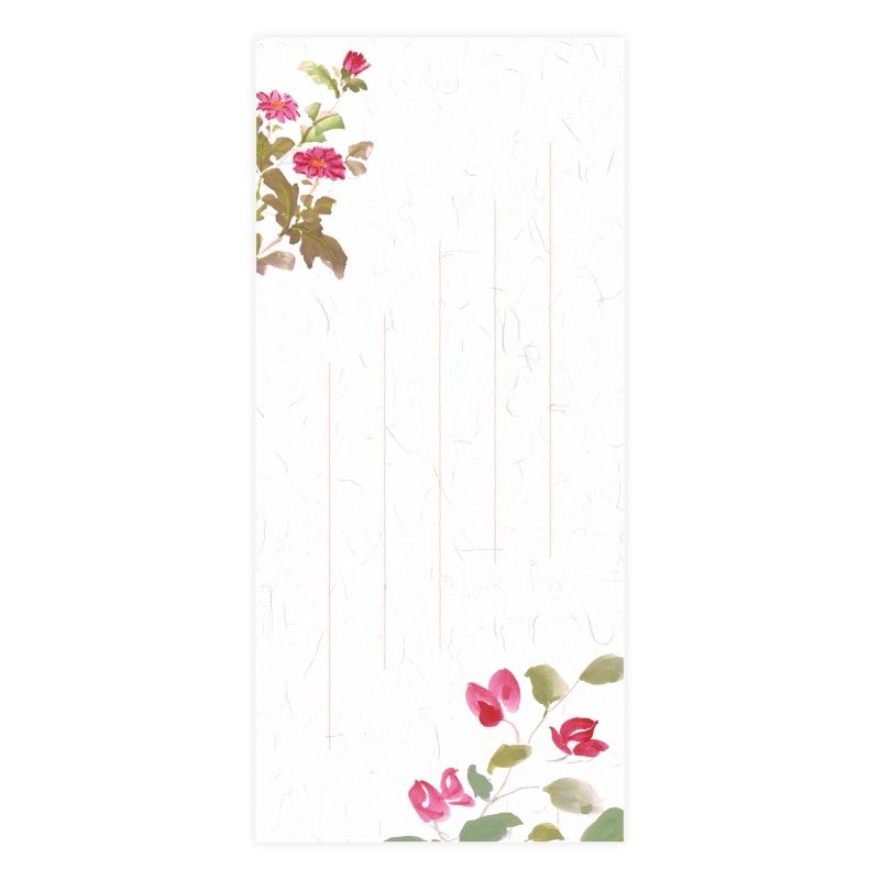 いっぴつせん 【縦型 素朴な花々】 №585