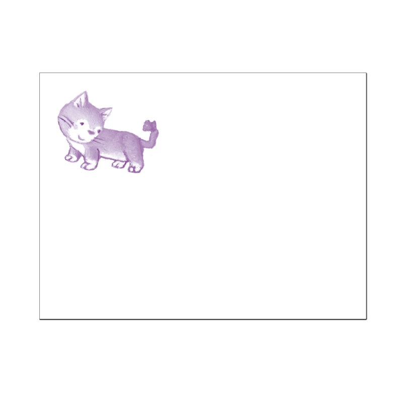 再生紙スティッカー 【犬猫セット】 №565