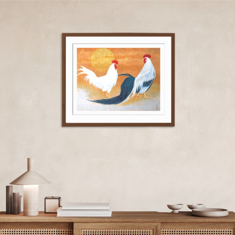 複製画 【共に】 №F215