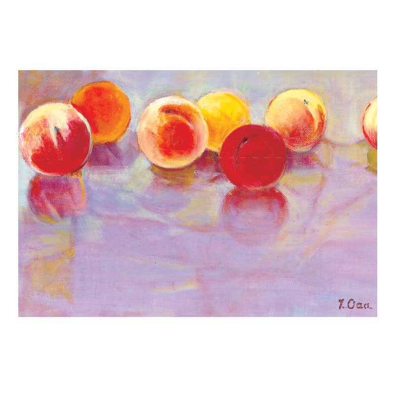 絵葉書 【桃】 №696