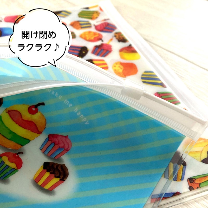 【カップケーキおでかけ3点セット】＼ 新生活応援フェア 980円off 数量限定 ／ エコバッグ タオルハンカチ スライダーポーチ セット