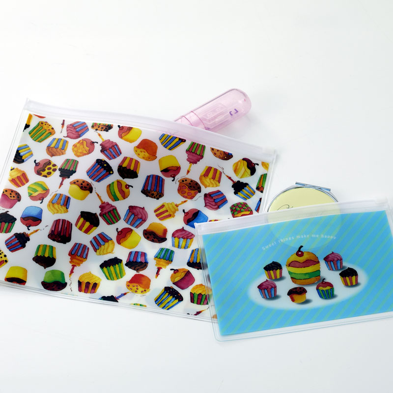 【カップケーキおでかけ3点セット】＼ 新生活応援フェア 980円off 数量限定 ／ エコバッグ タオルハンカチ スライダーポーチ セット