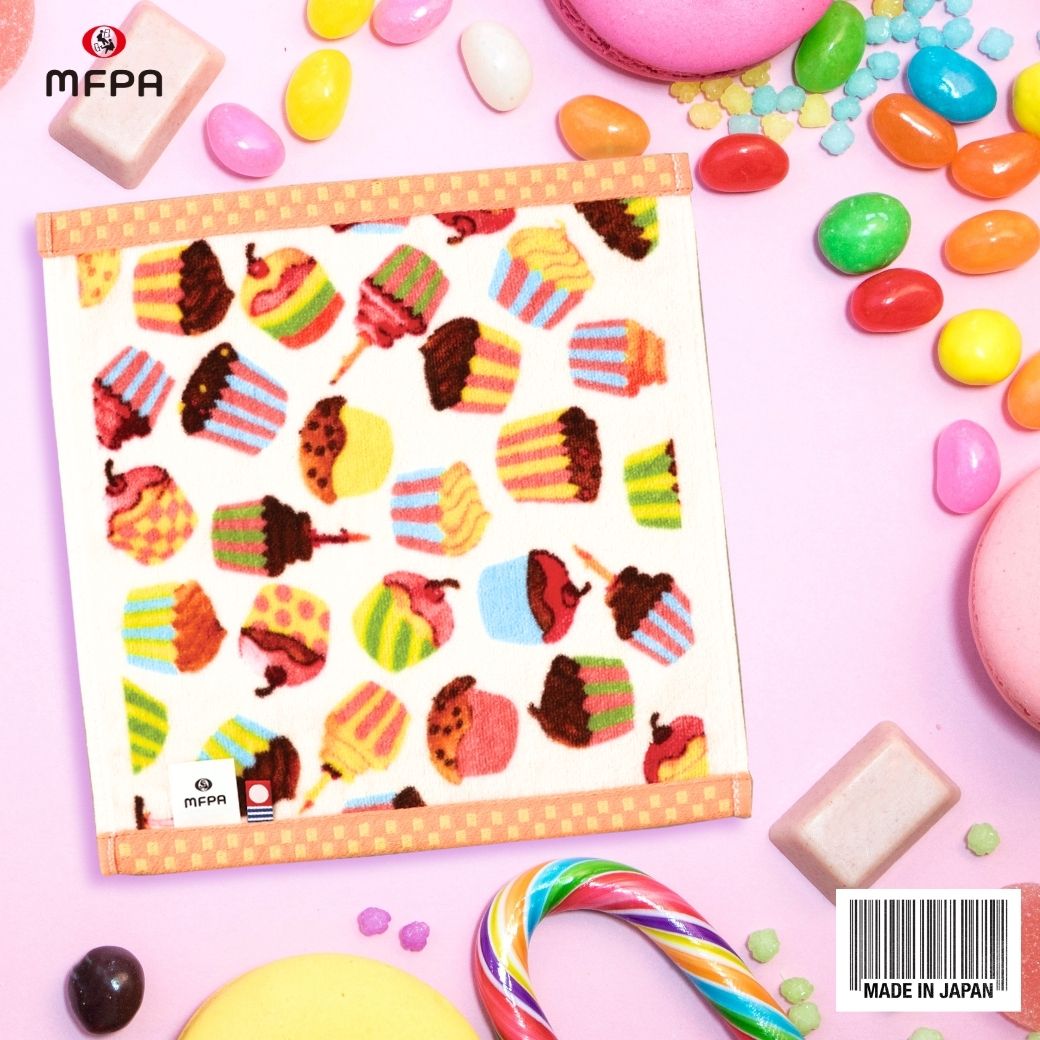 【カップケーキおでかけ3点セット】＼ 新生活応援フェア 980円off 数量限定 ／ エコバッグ タオルハンカチ スライダーポーチ セット