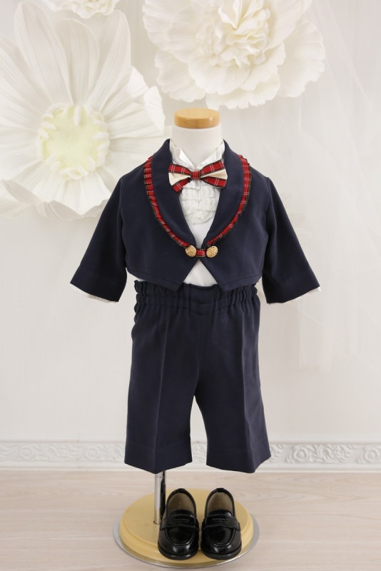 【結婚式パーティーお呼ばれ男の子フォーマル・男の子レンタル】結婚式/発表会/男の子タキシード/グレー/0歳用/1歳用/J1-1（70）