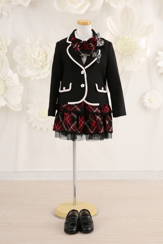 【女の子ドレスレンタル】【子供ドレスレンタル結婚式　発表会】　結婚式/発表会/かわいい/ブレザー/G7-116（7才）