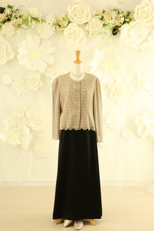 【結婚式パーティーお呼ばれドレスレンタル】結婚式/謝恩会/二次会/ロングスカート/ピンク/13号/13-115