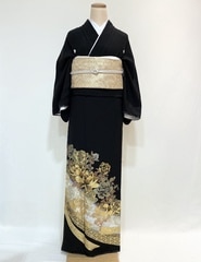 【レンタル留袖着物レンタル】結婚式/母親着物/黒留袖/桂由美/黒留袖-76