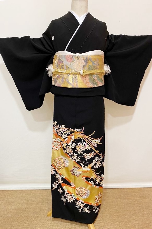 【レンタル留袖着物レンタル】結婚式/母親着物/黒留袖/黒留袖-69