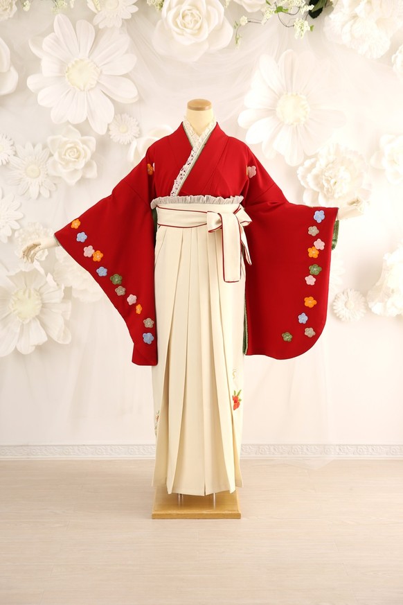 袴 105㎝前後 肩上げ済み