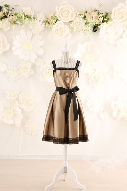 【結婚式パーティーお呼ばれドレスレンタル】結婚式/謝恩会/二次会/かわいい/13号/13-206/Merci