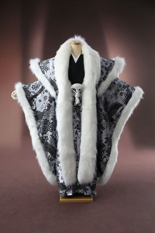 【男袴レンタル/成人式/打掛陣羽織/通販レンタル】打掛陣羽織-79 袴-79