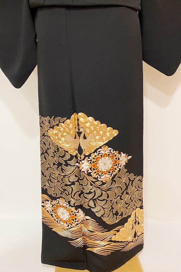 レンタル留袖着物レンタル】結婚式/母親着物/黒留袖/黒留袖-74