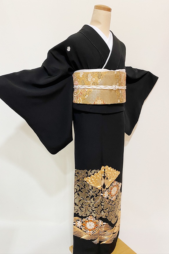 レンタル留袖着物レンタル】結婚式/母親着物/黒留袖/黒留袖-74