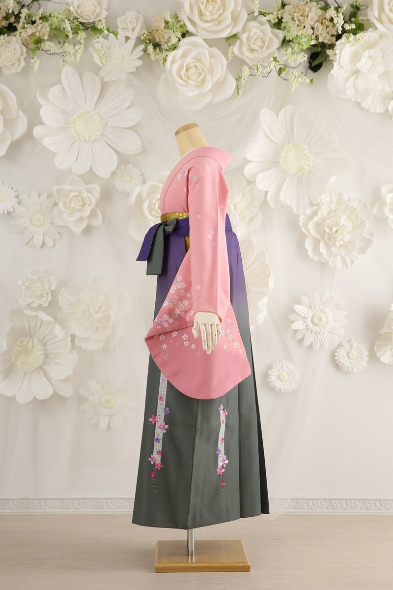 旧タカラ　袴リカちゃん・紫袴 こげ茶髪 旧タカラ 袴リカちゃん・紫袴 こげ茶髪